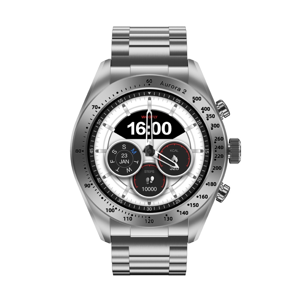 Weofly Aurora 2 Smartwatch Silver