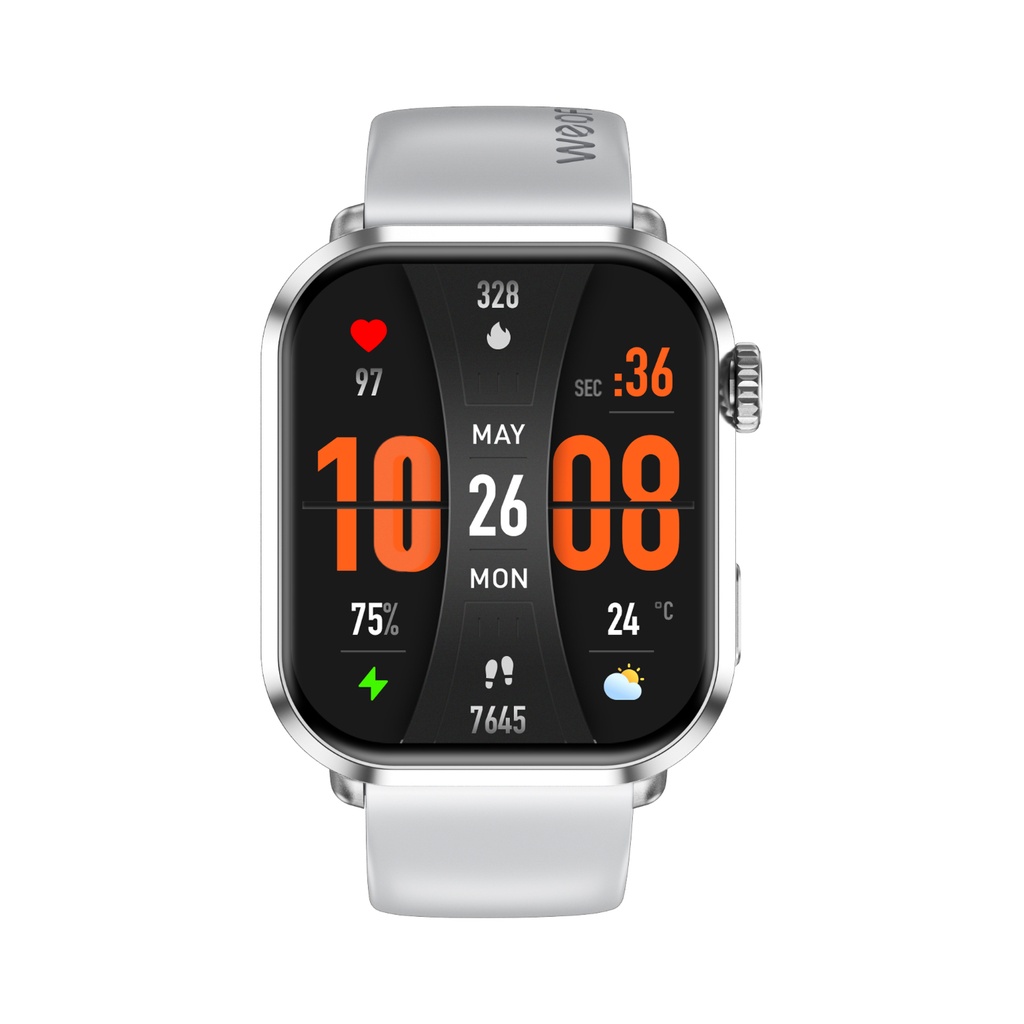 Weofly Power 2 Smartwatch Silver