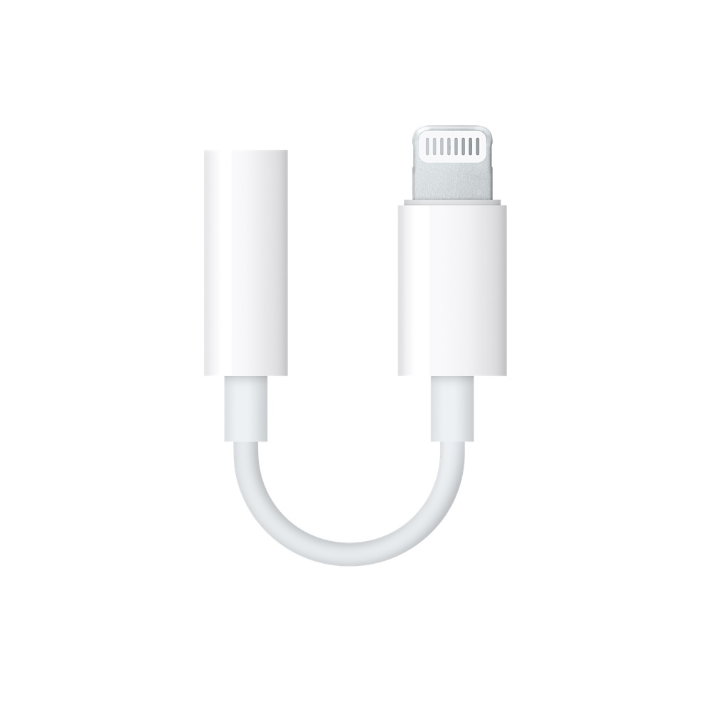 Apple Lightning To 3.5 Mm Headphone Jack Adapter Mmx62Zm/A