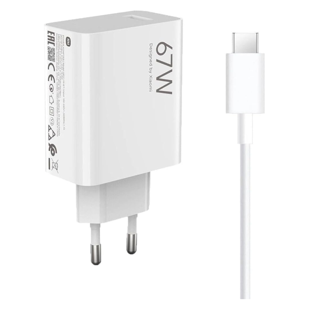Xiaomi 67W USB-A Hyper Combo Adapter White
