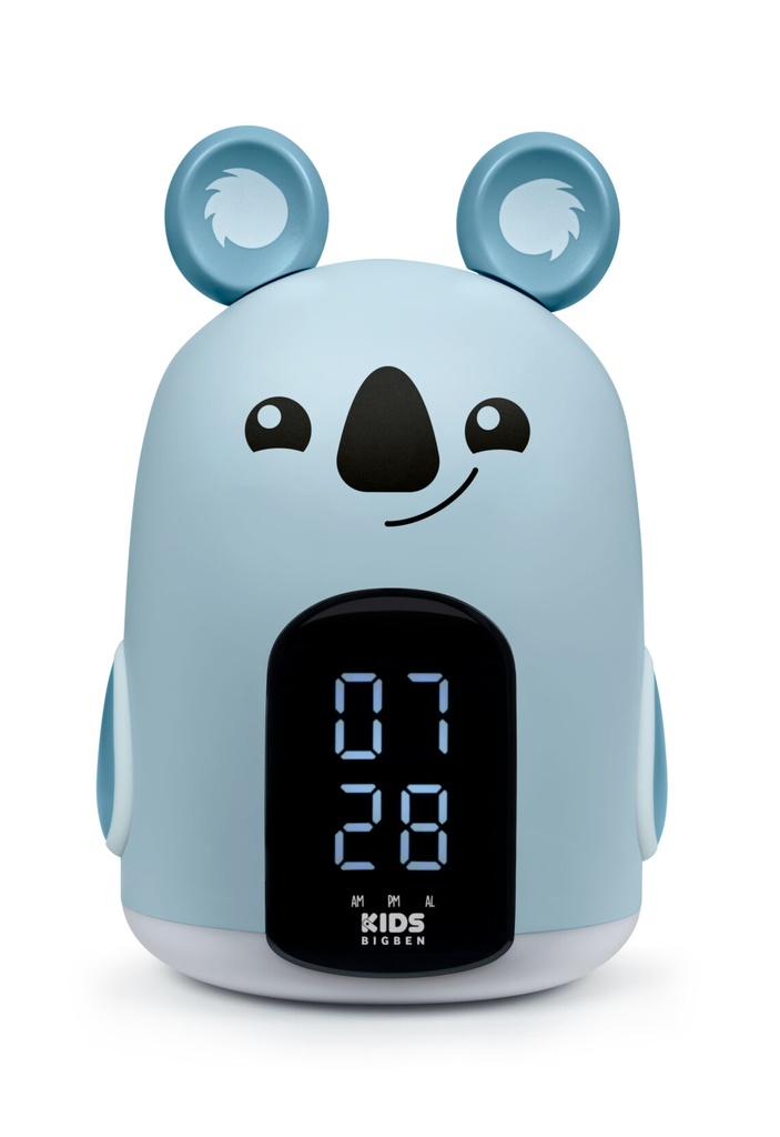 Bigben Kids Alarm Clock With Night Light With Three Blue Koala Sounds Rkidskoala