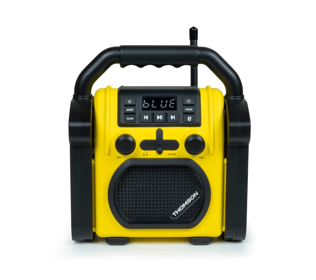 Thomson Radio Bt Speaker Yellow And Black Wkr50Bt