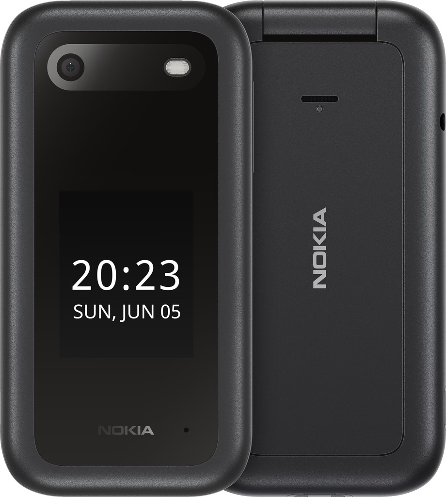 Nokia 2660 Flip Ds 4G Black Noir 