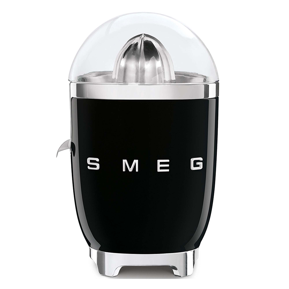 Smeg Citruspers Jaren 50 Gloss Black Cjf11Bleu