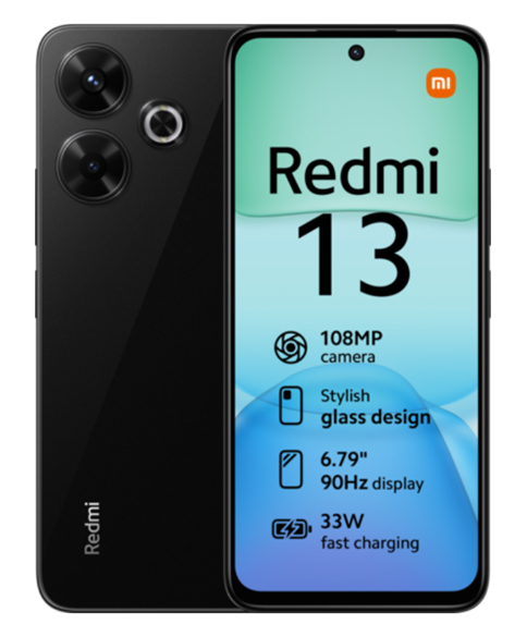 Xiaomi Redmi 13 6/128Gb Nfc Midnight Black 