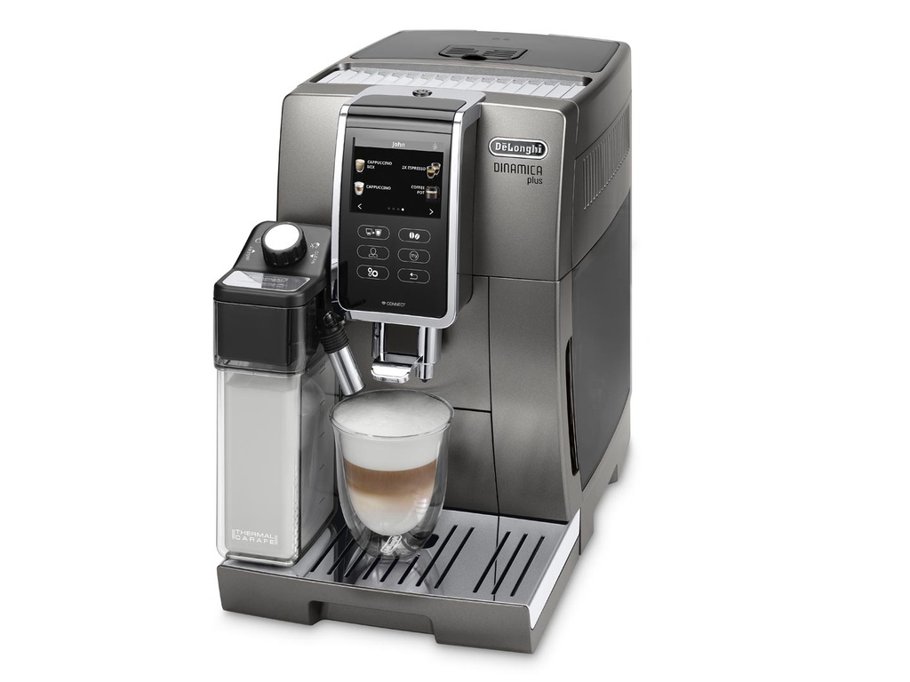 Delonghi Ecam 370.95.T Dinamica Plus Automatica Coffee Machine Gray