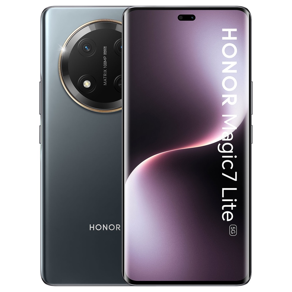 Honor Magic7 Lite 5G DS 8/256GB Titanium Black