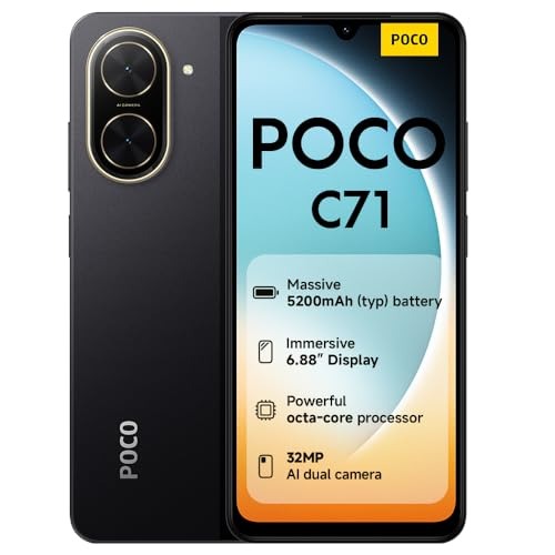 Xiaomi Poco C71 DS 4/128GB Black
