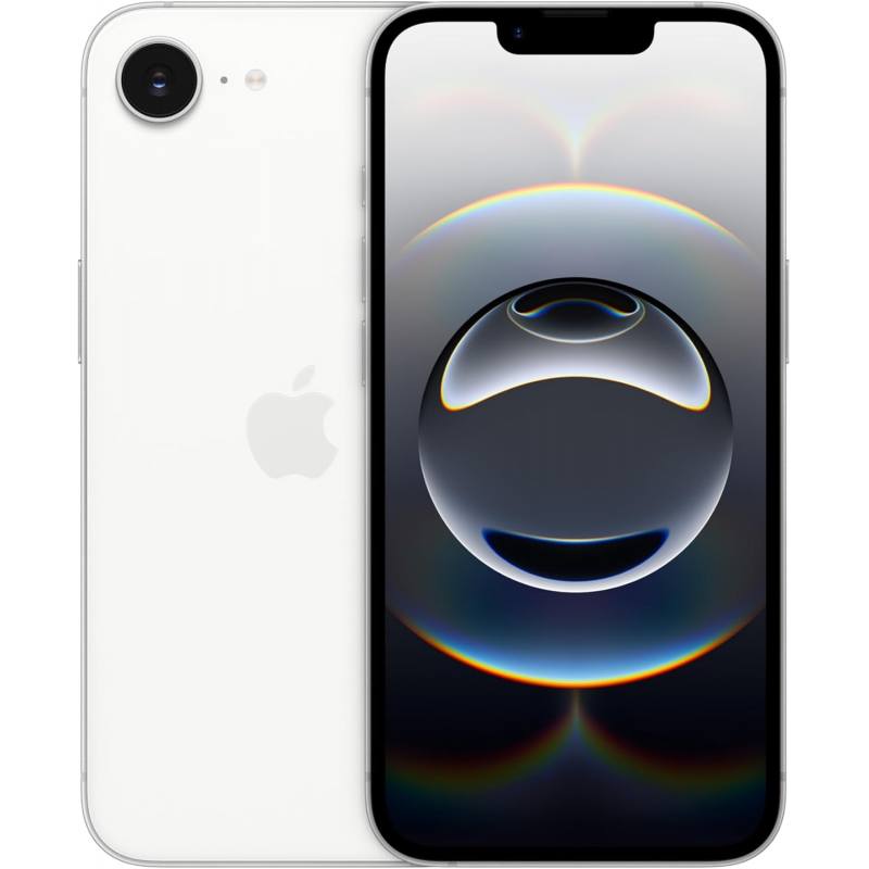 Apple iPhone 16e 128GB White (Indian Spec)