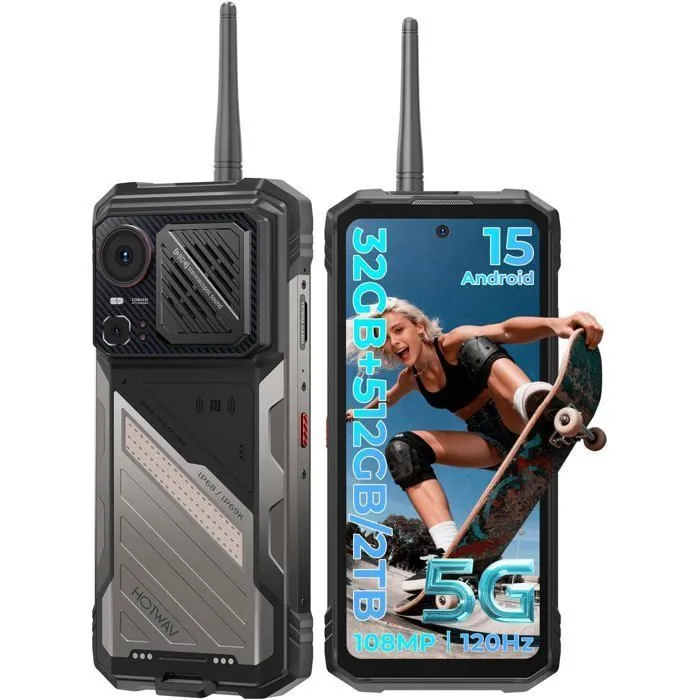 Hotwav Hyper 8 Ultra 5G DS 12/512Gb Bronze Gold - Talkie-Walkie