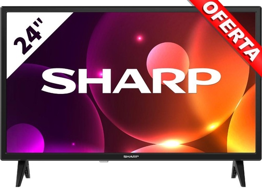 Sharp 24Fa2E Tv 24" Led Hd No Smart 3Xhdmi 2Xusb