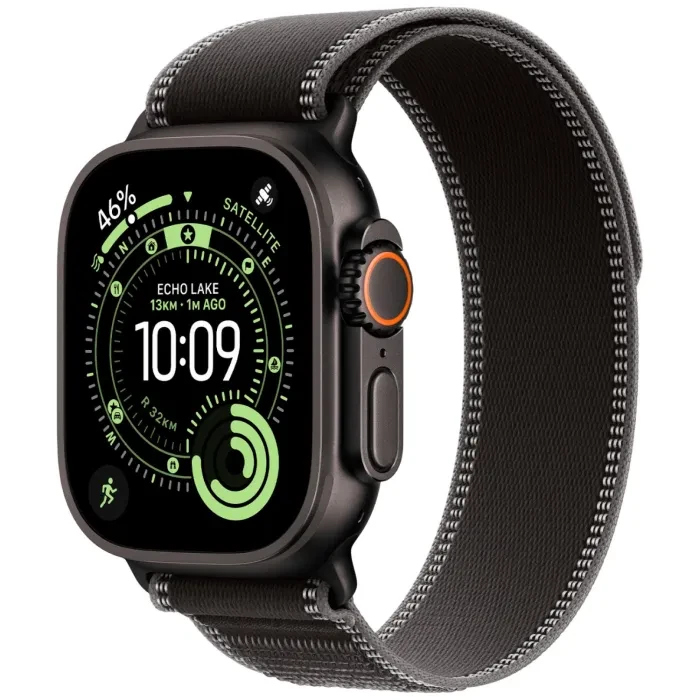Apple Watch Ultra 3 (2025) 5G 49mm Black Titanium Case with Trail Loop M/L Black/Charcoal